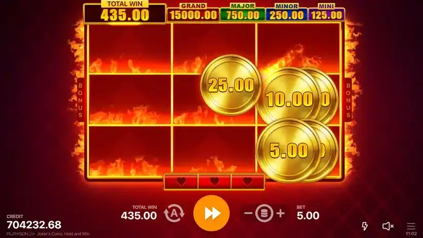 Joker’s Coins: Hold and Win slot screenshot 4