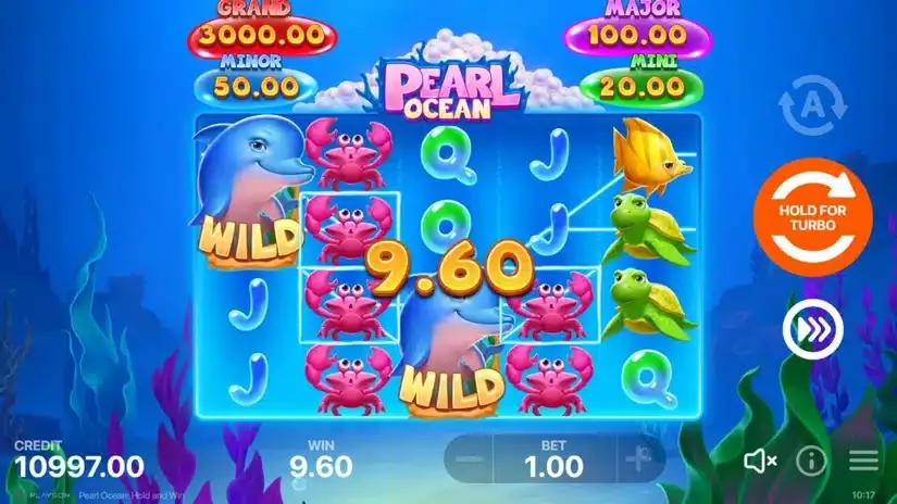 Pearl Ocean: Hold and Win slot screenshot 2