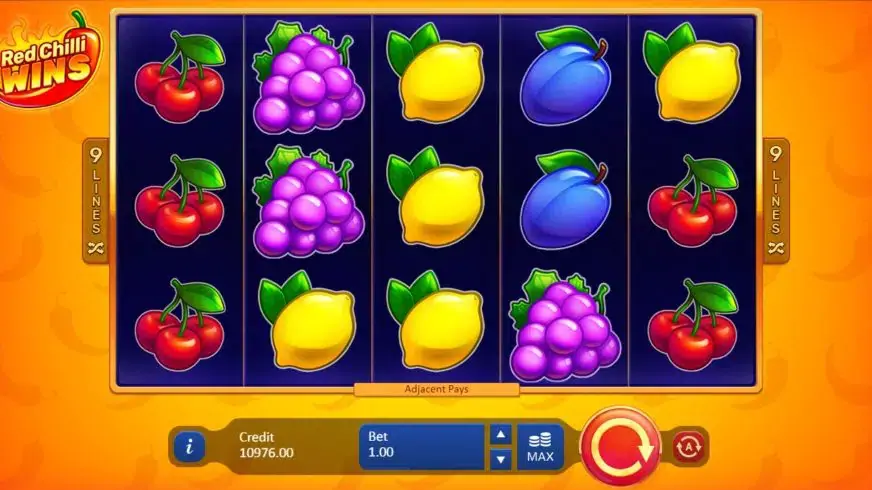 Red Chilli Wins slot screenshot 1