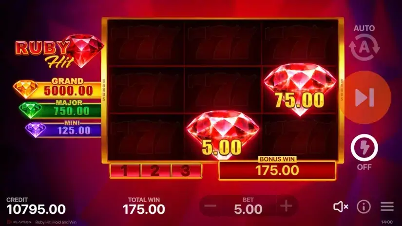 Ruby Hit: Hold and Win slot screenshot 7