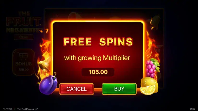 The Fruit Megaways slot screenshot 7