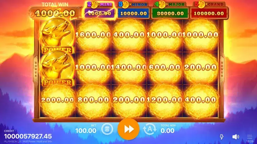 Wolf Power: Hold and Win slot screenshot 6