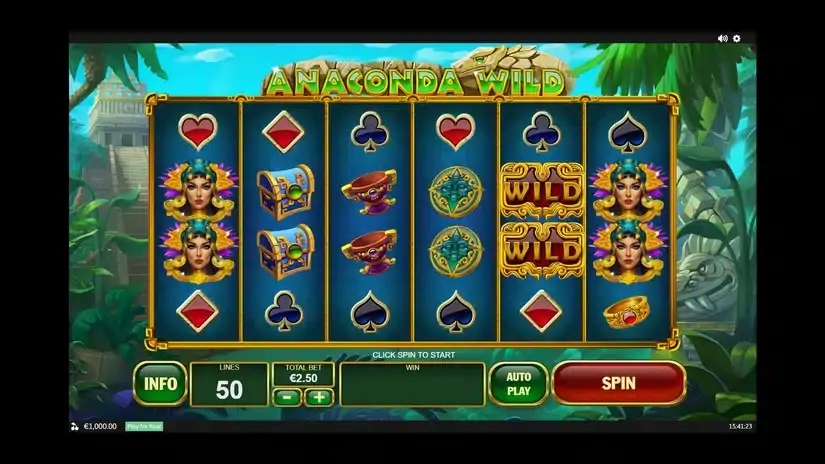 Anaconda Wild slot screenshot 
