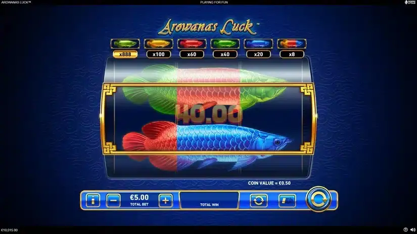 Arowanas Luck slot screenshot 3