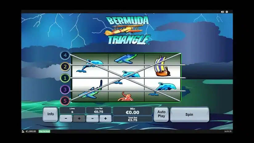 Bermuda Triangle slot screenshot 1