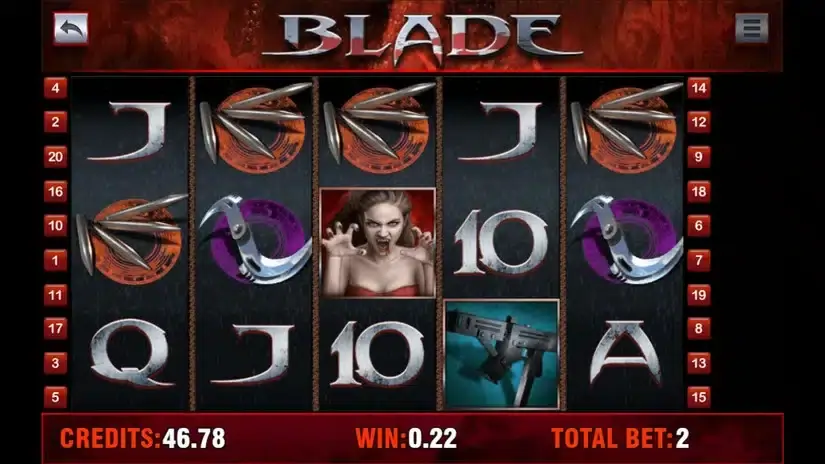 Blade slot screenshot 2