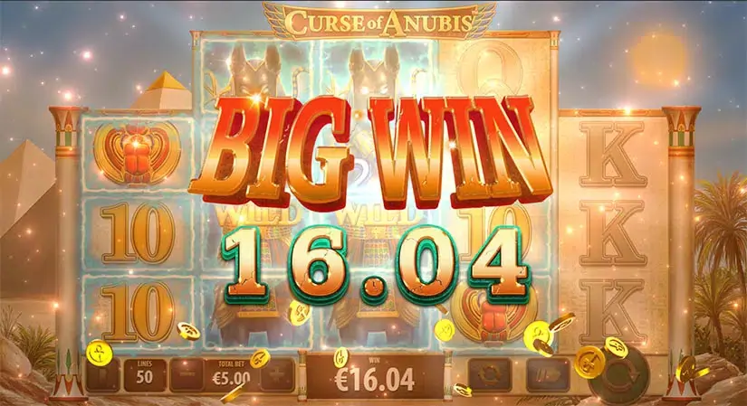 Curse of Anubis slot screenshot 3