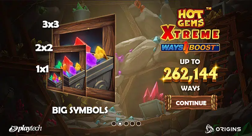 Hot Gems Extreme slot screenshot 1