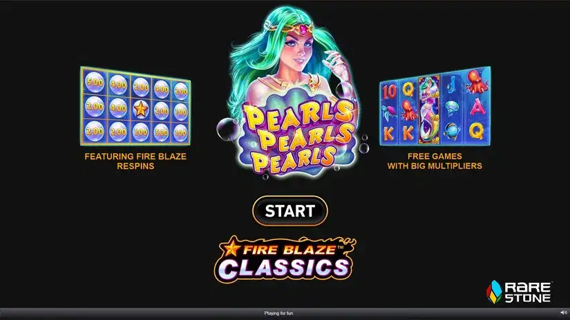 Pearls Pearls Pearls slot screenshot 