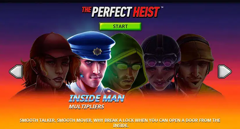 The Perfect Heist slot screenshot 