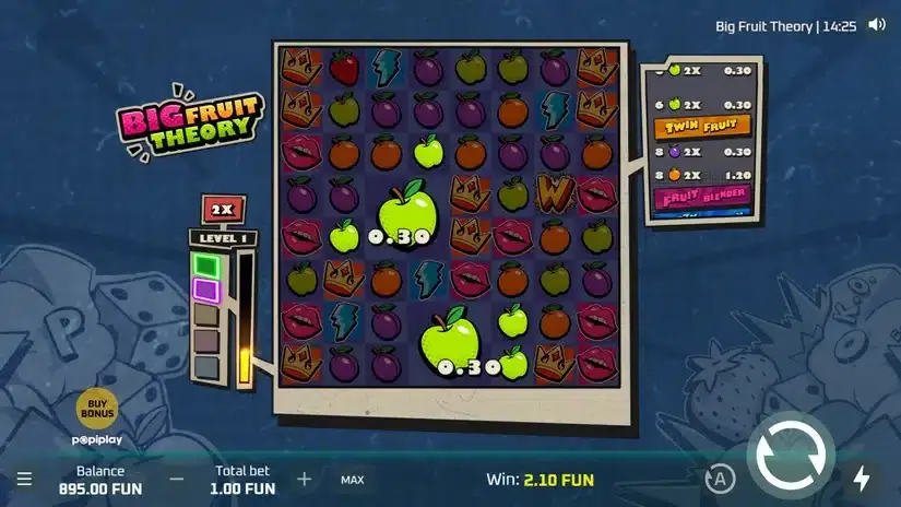 Big Fruit Theory slot screenshot 3