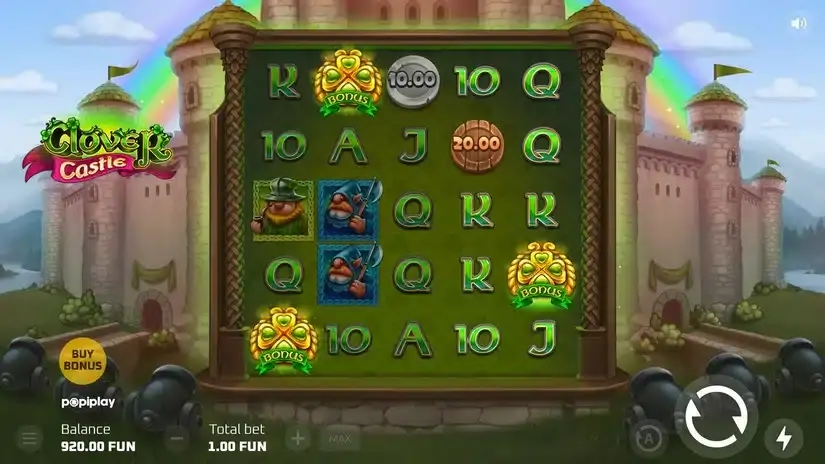 Clover Castle slot screenshot 2