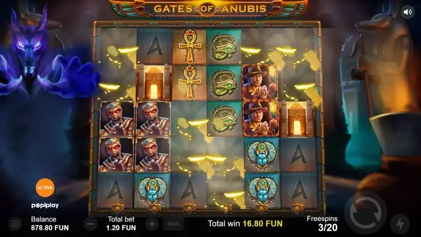 Gates of Anubis slot screenshot 4
