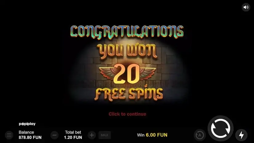 Gates of Anubis slot screenshot 3