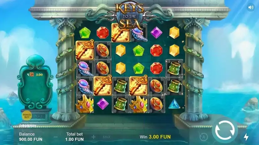 Keys to the Sea slot screenshot 2