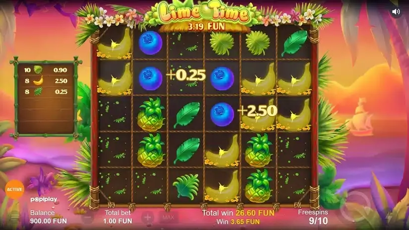 Lime Time slot screenshot 6