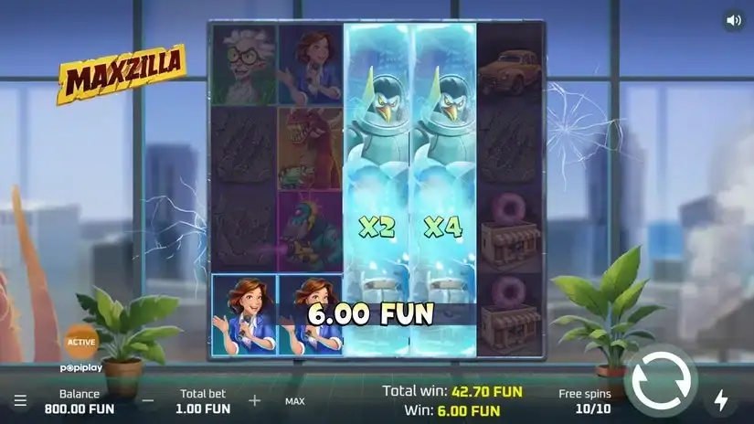 Maxzilla slot screenshot 