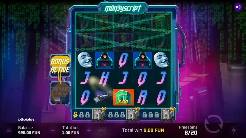 MoneyScript slot screenshot 4