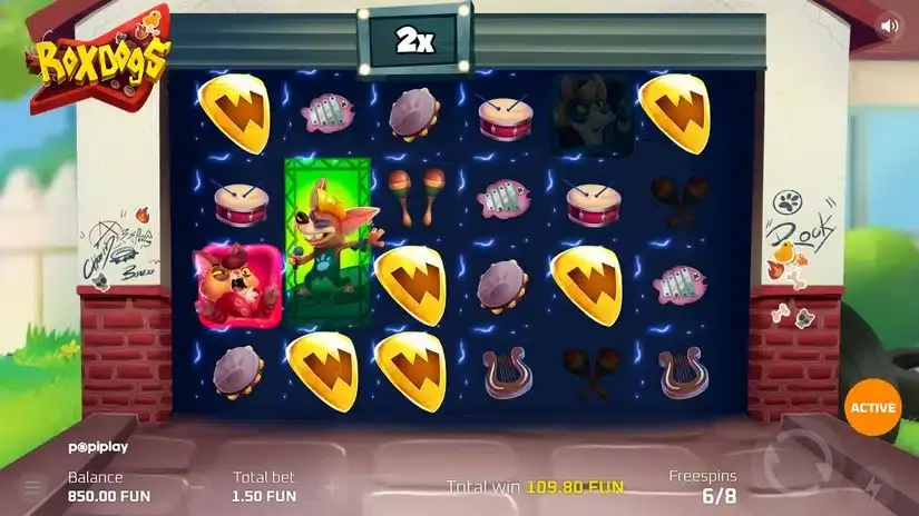 RoxDogs slot screenshot 5