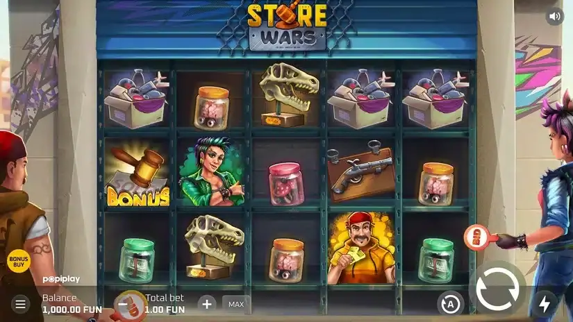 Store Wars slot screenshot 1