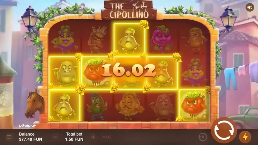 The Cipollino slot screenshot 2