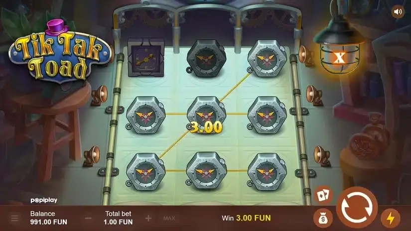 Tik Tak Toad slot screenshot 2