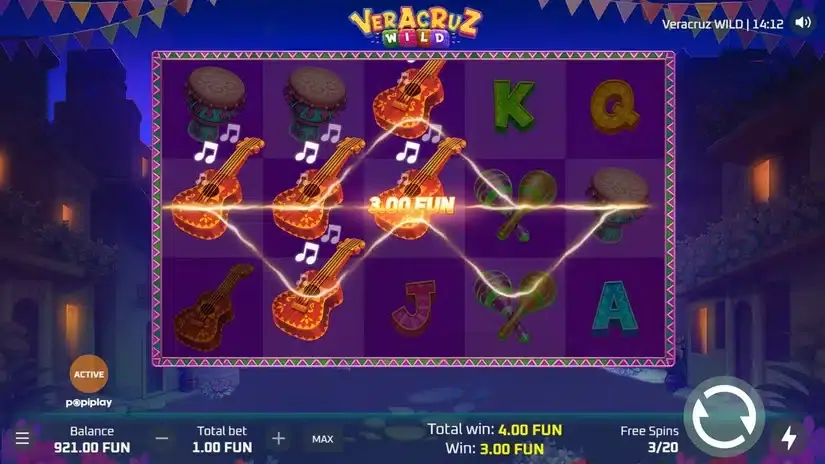 Veracruz Wild slot screenshot 4
