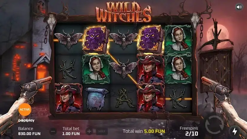 Wild Witches (Popiplay) slot screenshot 4