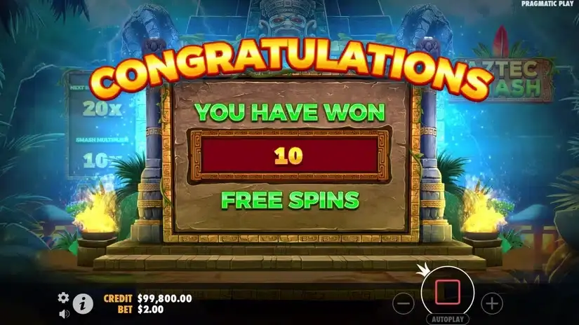 Aztec Smash slot screenshot 3