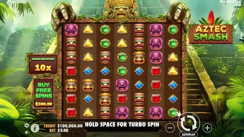 Aztec Smash slot screenshot 