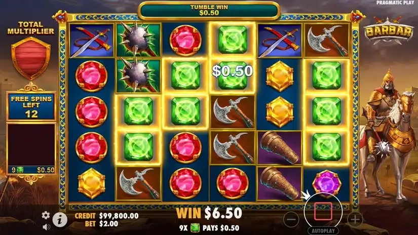 Barbar slot screenshot 4