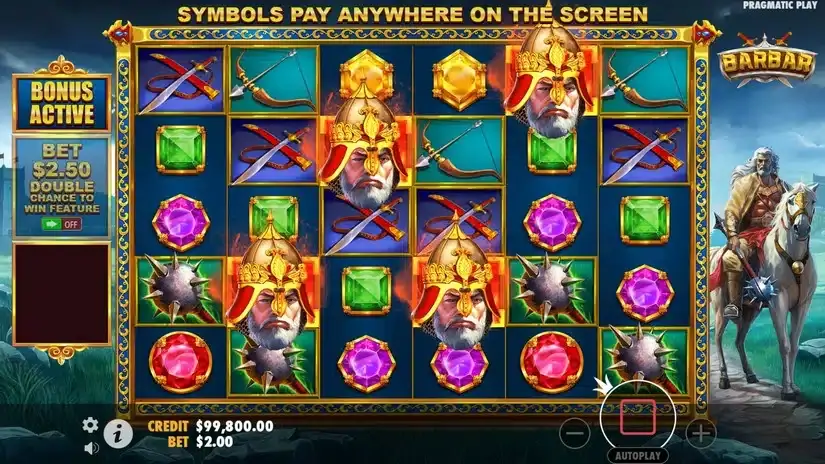 Barbar slot screenshot 2