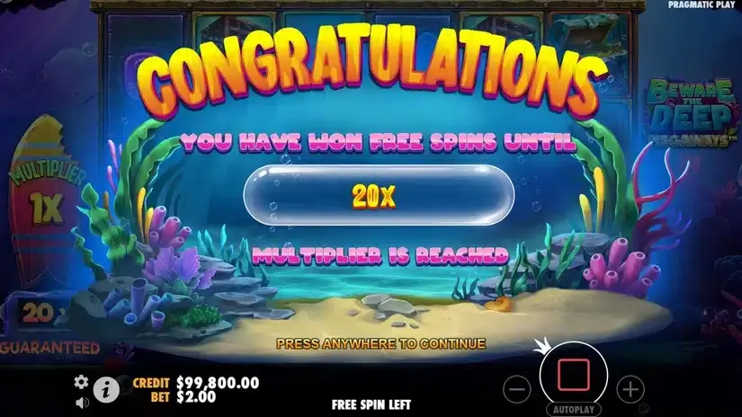 Beware The Deep Megaways slot screenshot 5