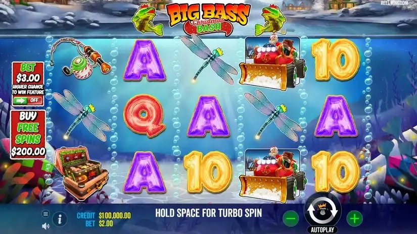 Big Bass Christmas Bash slot screenshot 