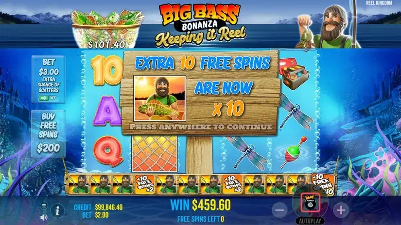 Big Bass – Keeping it Reel slot screenshot 7