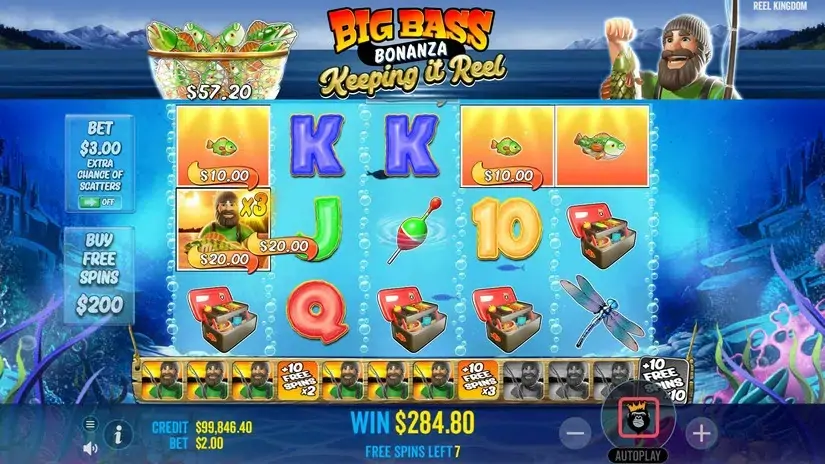 Big Bass – Keeping it Reel slot screenshot 6