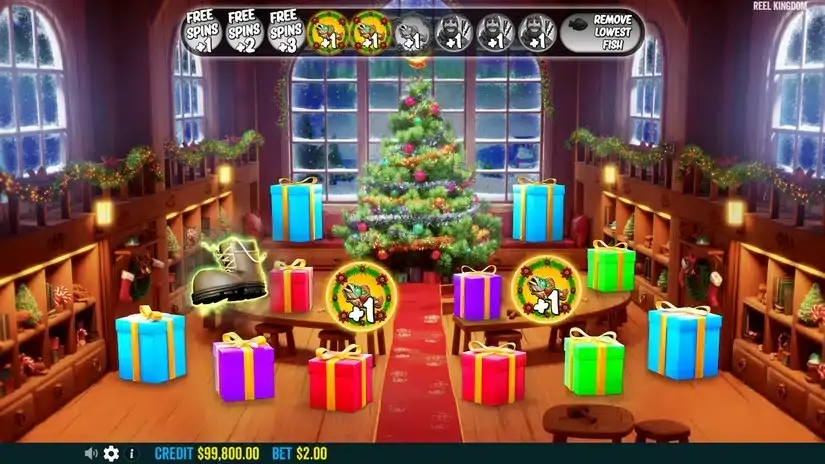 Big Bass Xmas Extreme slot screenshot 3