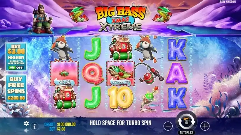 Big Bass Xmas Extreme slot screenshot 
