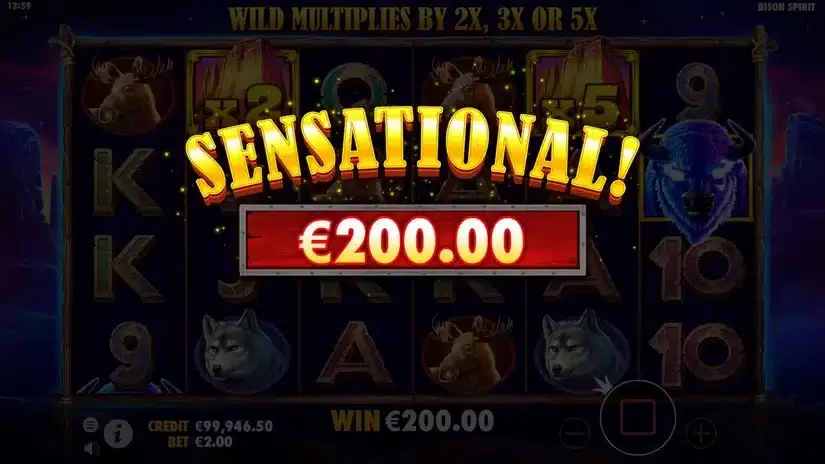 Bison Spirit slot screenshot 6