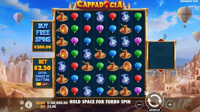 Cappadocia slot screenshot 