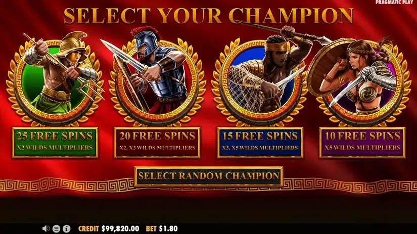 Chase for Glory slot screenshot 4
