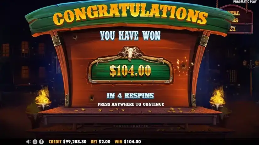 Cowboy Coins slot screenshot 