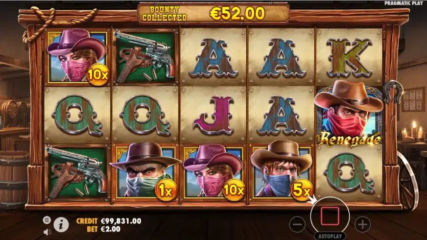 Cowboys Gold slot screenshot 