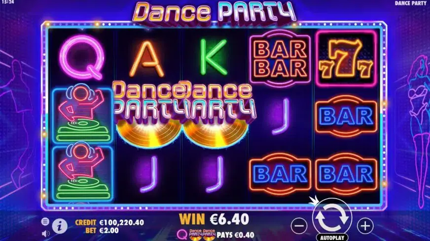 Dance Party slot screenshot 2