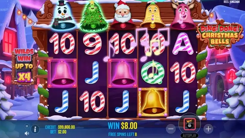 Ding Dong Christmas Bells slot screenshot 4