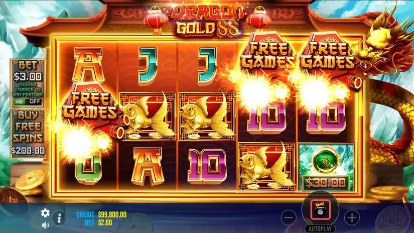 Dragon Gold 88 slot screenshot 2