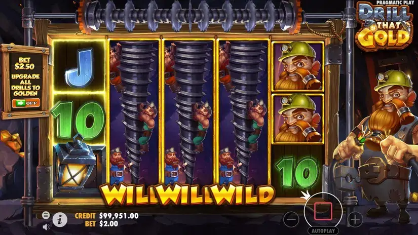 Drill that Gold slot screenshot 3