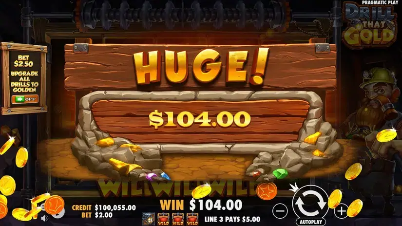 Drill that Gold slot screenshot 5