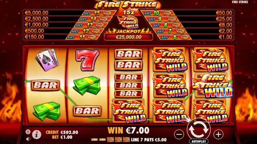 Fire Strike slot screenshot 