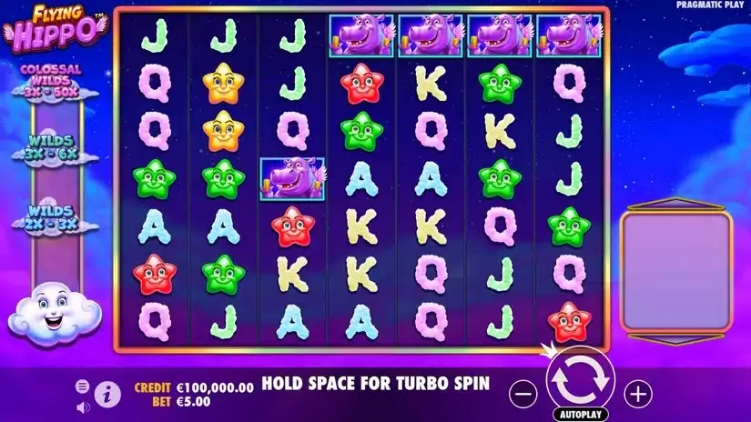 Flying Hippo slot screenshot 1